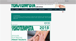 Desktop Screenshot of ilfisioterapista.it