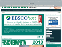 Tablet Screenshot of ilfisioterapista.it